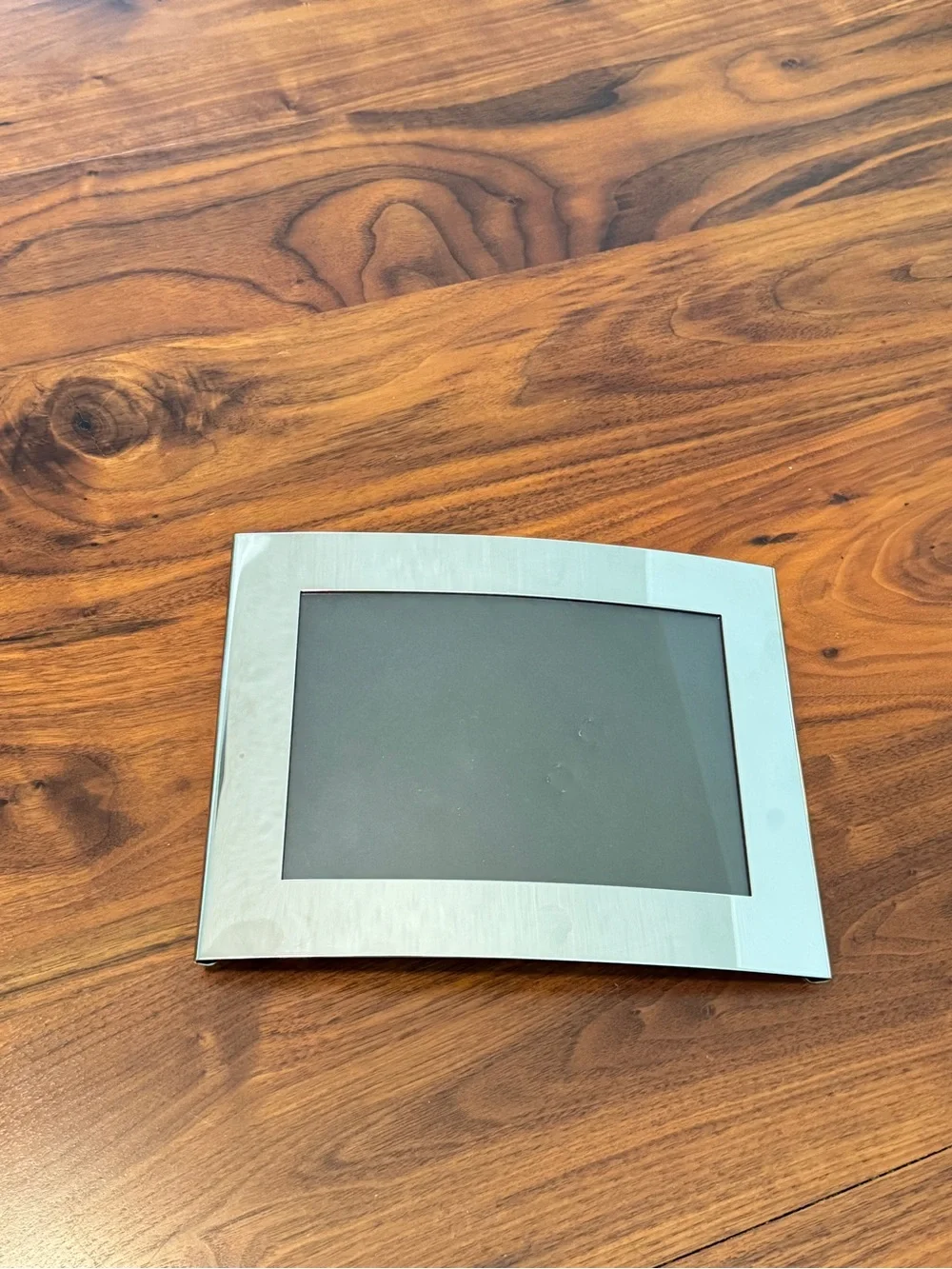 MCM Curved Photo-frame, Polished Stainless Steel